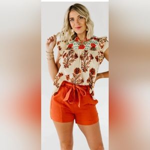 THML Embroidered top